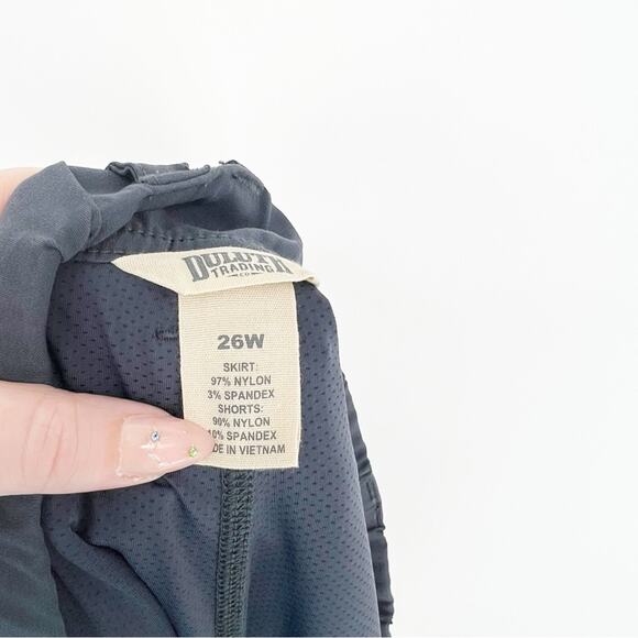 Duluth Trading Co On the Fly Skort 26W Grey - Picture 6 of 6